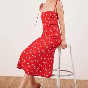 Reformation slip dress size 4